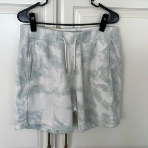 Men’s Abercrombie & Fitch fleece tye dye shorts